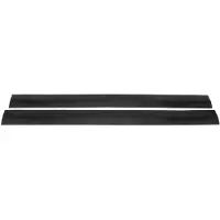 Famanu – 2 Stuks Keukenfornuis Gap Covers, Siliconen Gap Filler voor Fornuis en Aanrecht, Hittebestendige Keuken Brede Gap Filler Strip, Voorkomt Olie Afdichtstrip voor Keuken Stovetop (Zwart 25 inch)