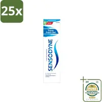 Sensodyne 25 x – Tandpasta – Extra Fresh Gel – 75 ml - Wasstrips - Gevoelige Tanden - Tandgevoeligheid - Fris Mondgevoel - Tandpasta - Fluoride