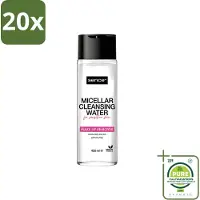 Sence 20 x - Gevoelige Huid - Micellair Water - Make-up Remover - 400 ml - Grootverpakking - Vaatwasstrips - Gevoelige Huid - Make-up Verwijderen - Micellair Water - Hypoallergen - Parfumvrij