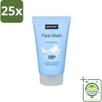Sence 25 x - Alle Huidtypes - Face Wash - Verfrissend - 150 ml - Grootverpakking - Vaatwasstrips - Face Wash - Huid Reinigen - Huid Verzorgen - Huid Verfrissen - Zijdeproteïne