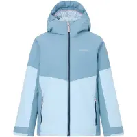 Regatta Waterdichte jas met voering van Hillain voor kinderen (Dusky Blue/Skyway)