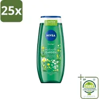 Nivea 25 x - Douchegel - Freesia & Groene Thee - 250 ml - Grootverpakking - Vaatwasstrips - Douchegel - Freesia - Groene Thee - Huidverzorging - Hydraterende Douchegel
