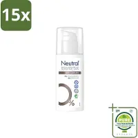 Neutral 15 x – Dagcrème – Parfumvrij – 50 ml - Grootverpakking - Vaatwasstrips - Gevoelige Huid - Dagcrème - Hydratatie - Glycerine - Parfumvrij