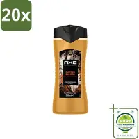 Axe 20 x – Douchegel – Copper Santal – 300 ml - Grootverpakking - Vaatwasstrips - Douchegel - Koper - Sandelhout - Mannelijke Geur - Reiniging