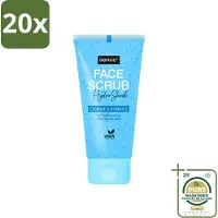 Sence 20 x - Alle Huidtypes - Gezichtsscrub - Exfoliërend - 150 ml - Wasstrips - Gezichtsscrub - Exfolieer - Huidverzorging - Huidscrub - Huidverzorging
