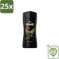 Axe 25 x – Douchegel – Flaxe – 250 ml - Grootverpakking - Vaatwasstrips - Douchegel Voor Mannen - Frisse Geur - Reiniging Lichaam - Hydraatende Douchegel - Mannelijke Geur