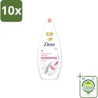 Dove 10 x – Douchegel – Lotus Bloem – 450 ml - Grootverpakking - Vaatwasstrips - Douchegel Lotus Bloem - Mild Reinigen - Huid Verzorgen - Hydraterende Douchegel - Lotusbloem Geur
