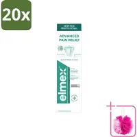 Elmex 20 x - Tandpasta - Sensitive Professional - Pro Argin - 75ml - Bulkverpakking - Gevoelige tanden - Douchemop - Tandpasta