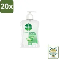 Dettol 20 x – Antibacteriële Handzeep – Aloë Vera – 250 ml - Wasstrips - Handzeep - Antibacteriële Handzeep - Aloë Vera Handzeep - Hygiëne - Handhygiëne