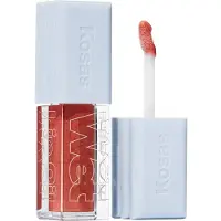 KOSAS Wet Lip Oil Gloss - Hydraterende Lip Plumping Behandeling met Hyaluronzuur & Peptiden, Niet-Plakkerige Finish (Dip)