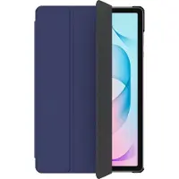 Just in Case tablet Hoes geschikt voor Samsung Galaxy Tab S12 Plus - TriFold Bookcase - Blauw