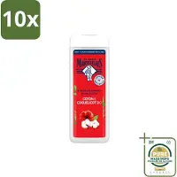 Le Petit Marseillais 10 x – Douchegel – Bio Katoenmelk & Papaver – 400 ml - Wasstrips - Douchegel Bio - Katoenmelk - Papaver - Huid Verzorging - Milde Reiniging