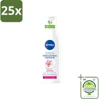 Nivea 25 x - Gezichtsreiniger - Droge en Gevoelige Huid - Amandelolie - Hydramine - 200 ml - Grootverpakking - Vaatwasstrips - Gezichtsreiniger - Droge Huid - Gevoelige Huid - Amandelolie - Hydramine