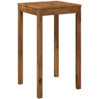 vidaXL Tuin Bar Tafel Naturel 60 x 60,5 x 105 cm Massief Acacia Hout
