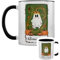 Halloween (Fun) Queen Tarot Unisex Kop - zwart/wit - Standard