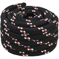 vidaXL Multifunctioneel touw 50 mm 25 m Zwart en Rood PP