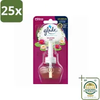 Glade 25 x - Navulling Elektrische Olie - Relaxing Zen - Zonder Houder - Wasstrips - Luchtverfrisser - Geur - Ontspanning - Geurverspreider - Elektrische Olie