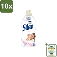Silan 10 x – Wasverzachter – Sensitive – 1144 ml - Wasstrips - Wasverzachter - Gevoelige Huid - Hypoallergene - Huidvriendelijk - Wasgoed Zachtheid
