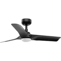 Faro Hey 10W LED (Ø90cm) Plafondventilator Black | SWT