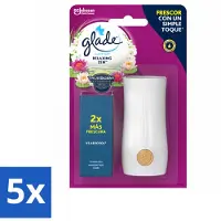 Glade 5 x - Touch & Fresh - Relaxing Zen - 10 ml - Voordeelverpakking - 5 stuks