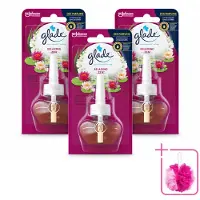 Glade 3 x - Navulling Elektrische Olie - Relaxing Zen - Zonder Houder - Bulkverpakking - Ontspanning - Douchemop - Geur