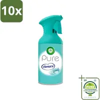 Air Wick 10 x - Luchtverfrisser - Pure Nenuco - Spray - 250 ml - Grootverpakking - Vaatwasstrips - Luchtverfrisser - Nenuco Geur - Luchtverfrissende Spray - Frisse Geur - Huisgeur