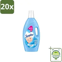 Soupline 20 x – Wasverzachter – Hemels Fris – 1,9 L - Grootverpakking - Vaatwasstrips - Wasverzachter - Wasgoed - Fris - Zijdezacht - Wasbeurten