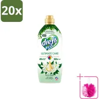 Dreft 20 x ECO - Wasverzachter - Gekleurde Was - Witte Bloem - Anti-Veroudering - 38 Wasbeurten - Bulkverpakking - Wasverzachter - Douchemop - Anti-aging