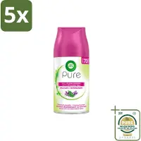 Air Wick 5 x – Navulling – Ontspannend – 250 ml - Wasstrips - Ontspannend - Rustgevend - Frisheid - Geur - Parfum