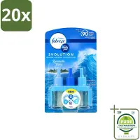 Ambi Pur 20 x 3volution - Bermuda Vibes Navulling - Luchtverfrisser - 20 ml - Grootverpakking - Vaatwasstrips - Luchtverfrisser - Oceaan Geur - Geurverspreiding - Geurapparaat - Geur Sfeer