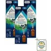 Glade 3 x - Geurstokjes Verfrissende Energie - Aromatherapie Geurverspreiding - 80 ml - Wasstrips - Geurstokjes - Aromatherapie - Energie - Geurverspreiding - Geur