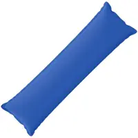 vidaXL Kussen met kussen HOUTEN Koninklijk Blauw 40 x 145 cm Polyester