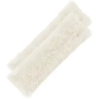 vidaXL Kussen 2 st HEERLEN Wit 40 x 145 cm PV Fleece