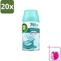 Air Wick 20 x - Luchtverfrisser Navulling - Nenuco - Automatische Spray - 250 ml - Bulkverpakking - Luchtverfrisser - Douchemop - Geurverspreider