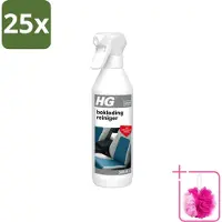 Hg 25 x - Garage - Bekledingreiniger - Met Vuilafstotende Werking - 500 ml - Bulkverpakking - Bekleding reinigen - Douchemop - Vlekken verwijderen