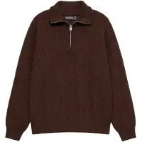 Pull&Bear Trui bruin