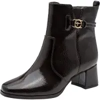 Tamaris Comfort Essentials Dames Laarzen - MOCCA PATENT