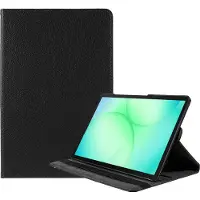 Cazy tablet Hoes geschikt voor Samsung Galaxy Tab A11 - 360° Draaibare Tablet Hoes - Zwart
