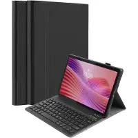 Just in Case tablet Hoes met Toetsenbord geschikt voor Lenovo Yoga Tab - QWERTY Bluetooth Keyboard Case - Zwart