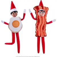 The Elf On The Shelf Claus Couture: MERRY MATCH-UPS / SPEK & EI, 2 themakostuums inbegrepen, kledijset voor scout elf, 3+