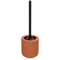 Wenko WC-borstel met houder - Terracotta - WC-borstel met houder