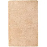 vidaXL Hoogpolig vloerkleed NAVARRA 130x200 cm polyester beige