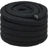 vidaXL Multifunctioneel touw 30 mm 50 m Zwart PP