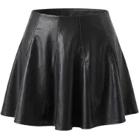 Trendyol TRENDYOLMİLLA Dames Effen Extra Kort / Super Mini Skater Rokken