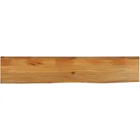 vidaXL Tafelblad met natuurlijke rand 160x20x3,8 cm massief mangohout