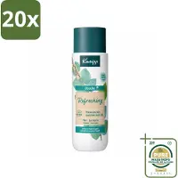 Kneipp 20 x - Douchegel - Refreshing - Mint Eucalyptus - 200 ml - Wasstrips - Douchegel Mint Eucalyptus - Frisheid - Huidverzorging - Zeepvrije Douchegel - Mint En Eucalyptus