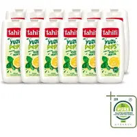 Tahiti 12 x – Douchegel – Yuzu Peps Yuzu & Munt - 250 ml - Grootverpakking - Vaatwasstrips - Douchegel Yuzu Munt - Frisse Douchegel - Yuzu En Munt - Energieke Douchegel - Verkoelende Douchegel
