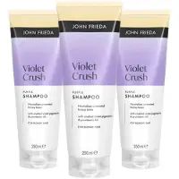 John Frieda 3x Violet Crush Purple Shampoo 250 Ml