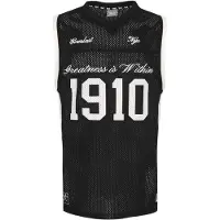 Everlast Heren Mouwloos Basketball Tanktop (Zwart)