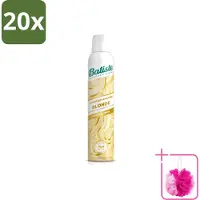 Batiste 20 x - Hint of Colour Light Blond - Droogshampoo - Verfrist en Verlevendigt Lichtblond Haar - 200ml - Bulkverpakking - Lichtblond haar - Douchemop - Droogshampoo